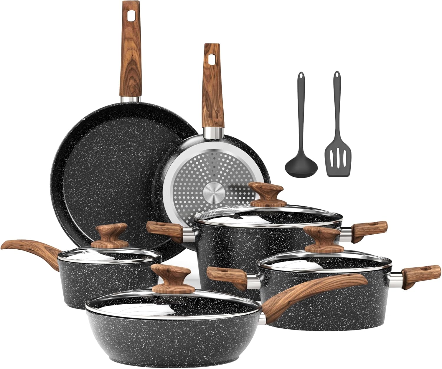 Detalle de Kitchen Academy Induktion Töpfe Set 12