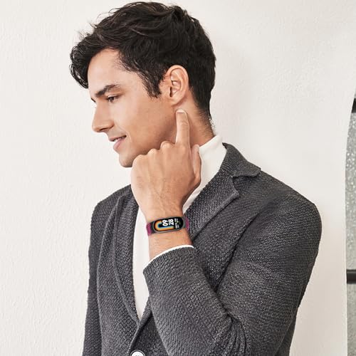Thumbnail 6 de BTTNG Correa Elástica de Nylon para Xiaomi Smart Band 8/9/10 (2 uds) – Ajustable y Transpirable