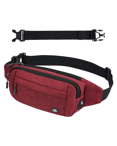Detalle de WATERFLY Bauchtasche Damen Herren Sport Gürteltasche Klein Hüfttasche