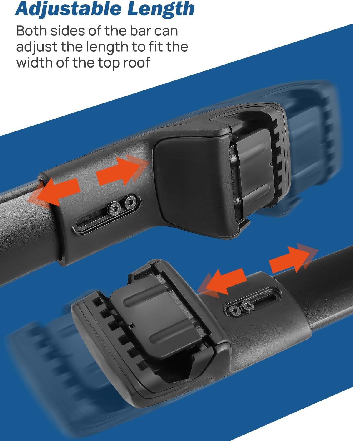 Detalle 2 de JOYTUTUS 300LB Roof Rack Cross Bars for Subaru Ascent (2019–2025) with Lockable Anti-Theft Design