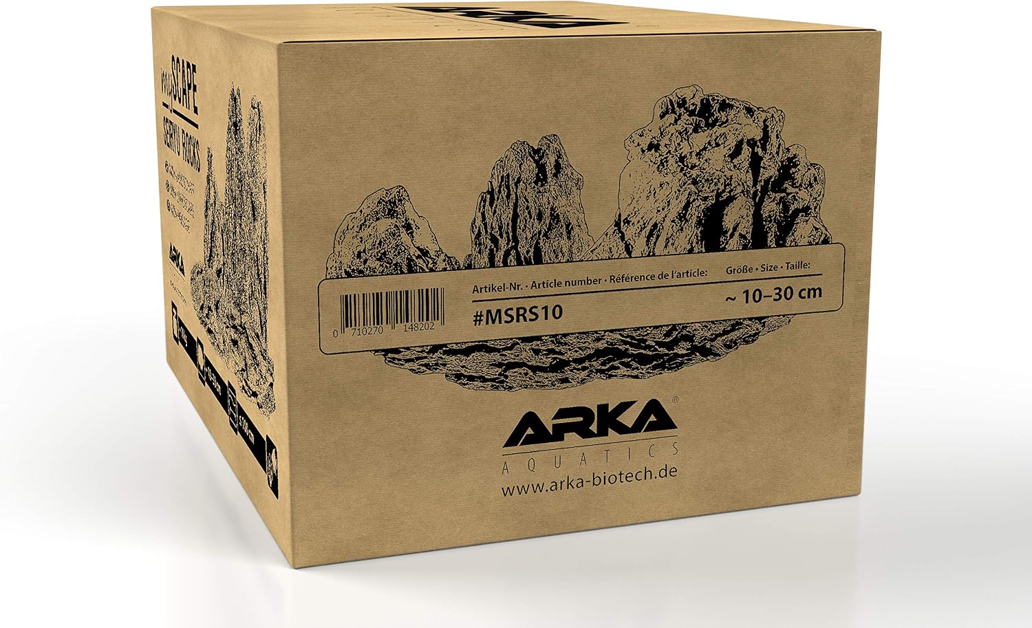 Detalle de ARKA myScape-Rocks Seiryu Mini Landscape Natural Aquarium Rock, 10 kg