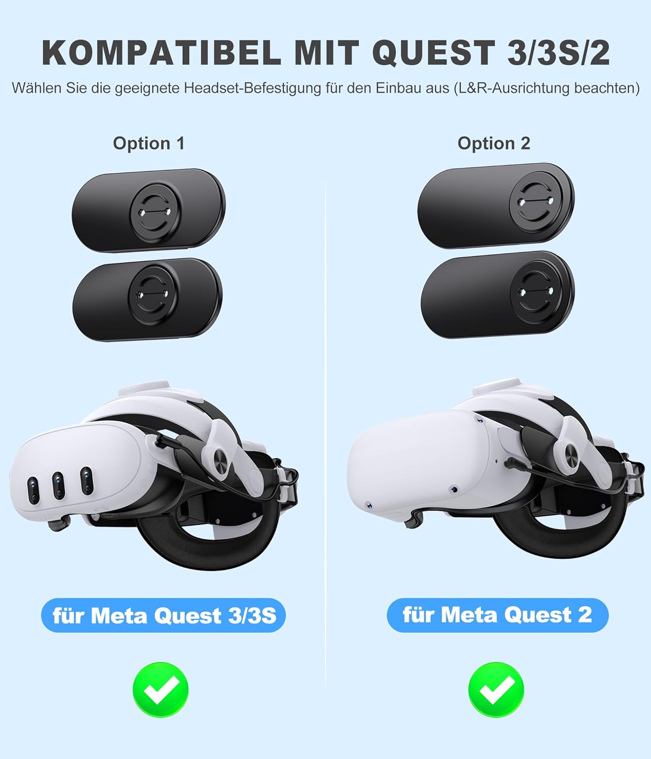 Thumbnail 5 de Digital Display Head Strap with 15000mAh Battery Base for Meta Quest 3/3S and Quest 2 – Enhanced Comfort & Endurance