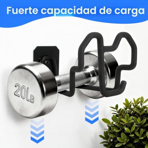 Thumbnail 2 de Tesmotor – Soporte de Manguera de Jardín de Pared en Hierro Negro Mate