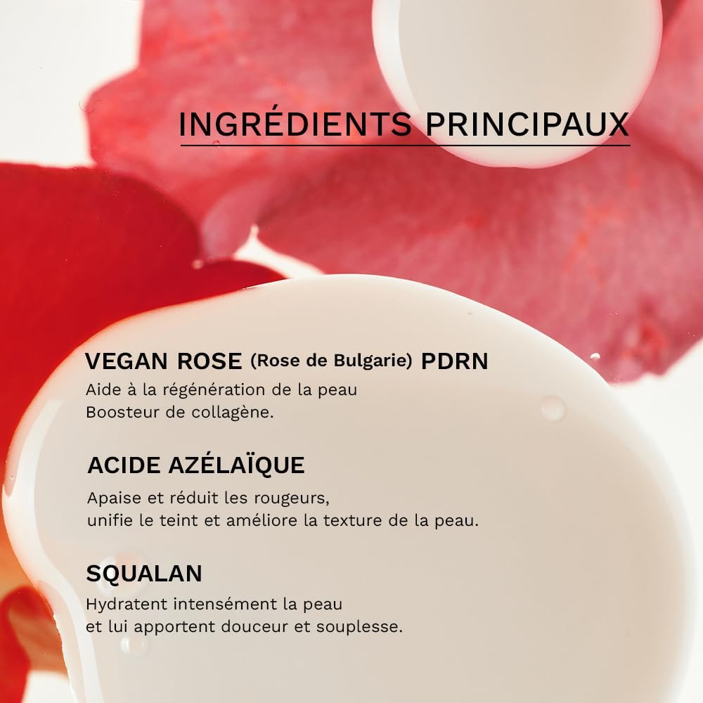 Detalle de Haruharu Wonder Sérum apaisant à la Rose PDRN — douceur et réparation pour peaux sensibles
