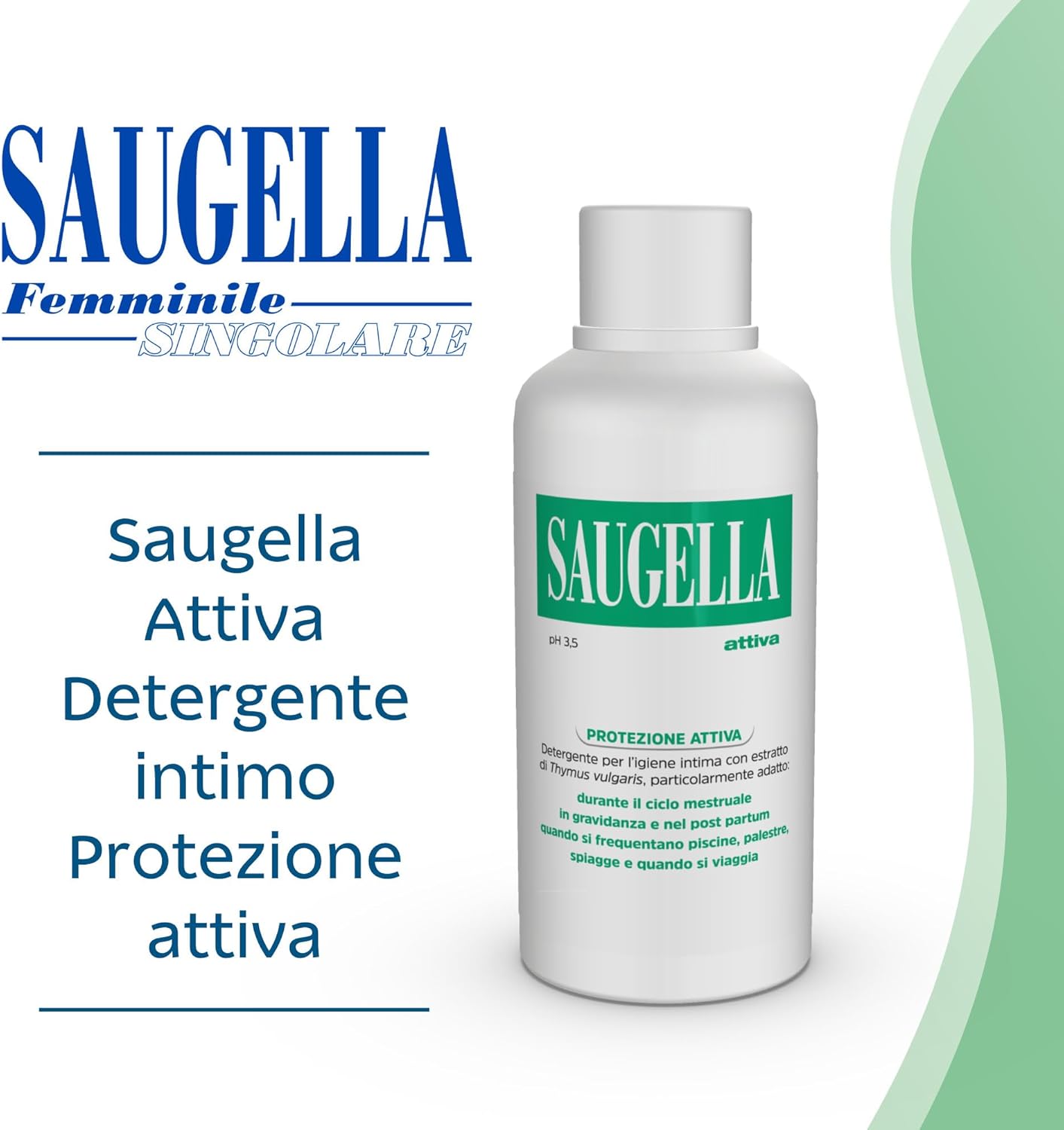 Thumbnail 1 de Saugella Attiva Detergente intimo pH 3,5