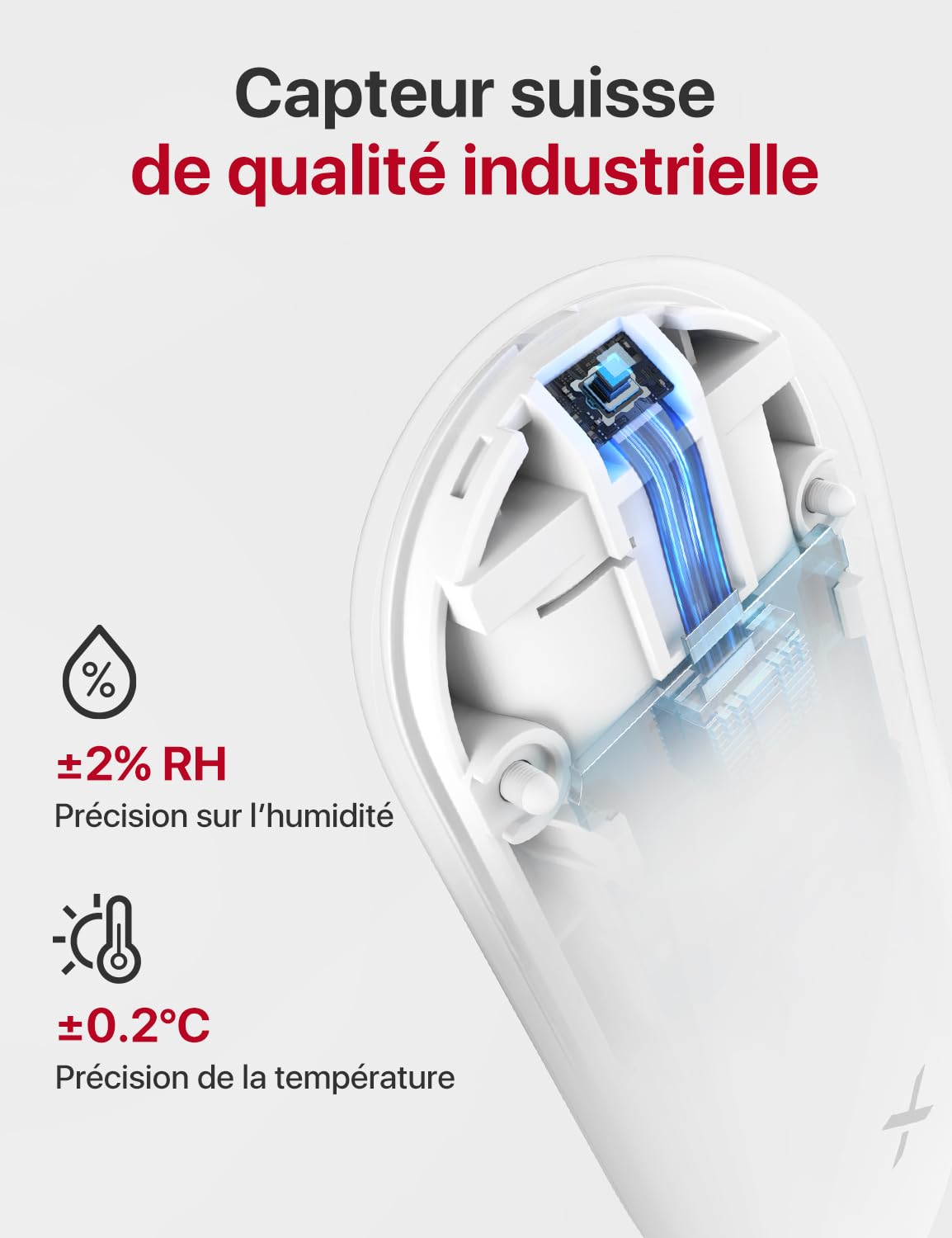 Thumbnail 1 de X-Sense STH55 : thermomètre intérieur connecté WiFi avec hygromètre précis et station de base
