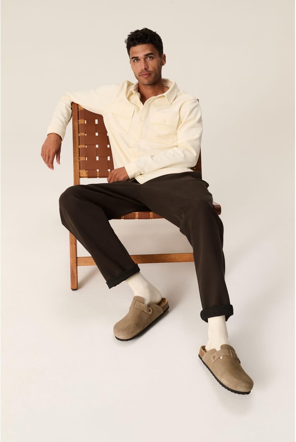 Thumbnail 1 de Project Cloud Brooklyn 100% Leather Clogs 👞