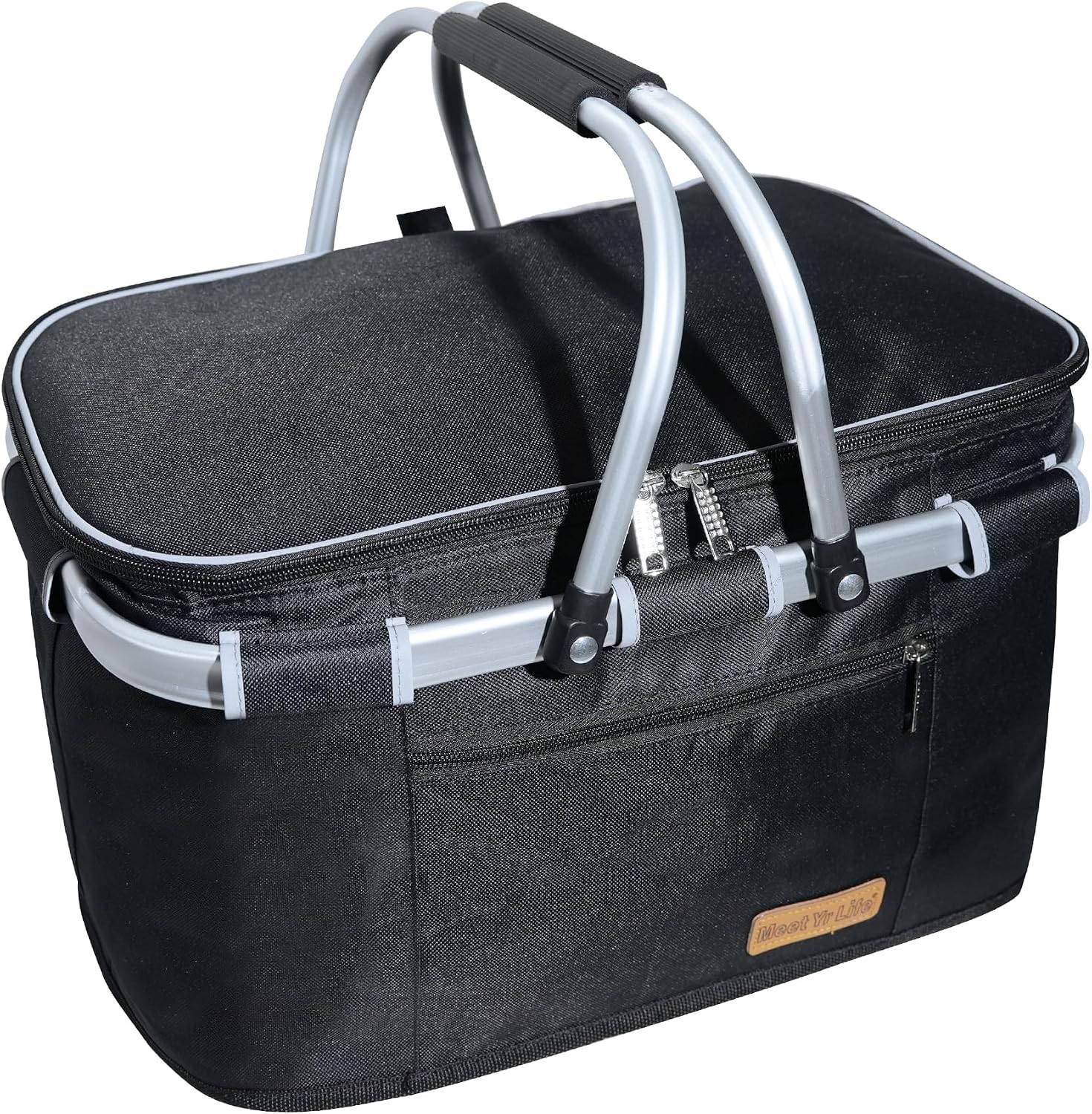 Detalle de ABIUBIU Kühltasche großer isolierter Einkaufskorb