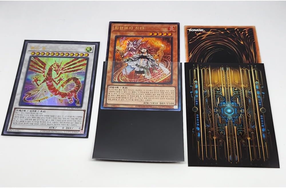 Detalle de ARTDUEL 遊戯王カードスリーブ テクノロジー 50枚入り 62mm×89mm