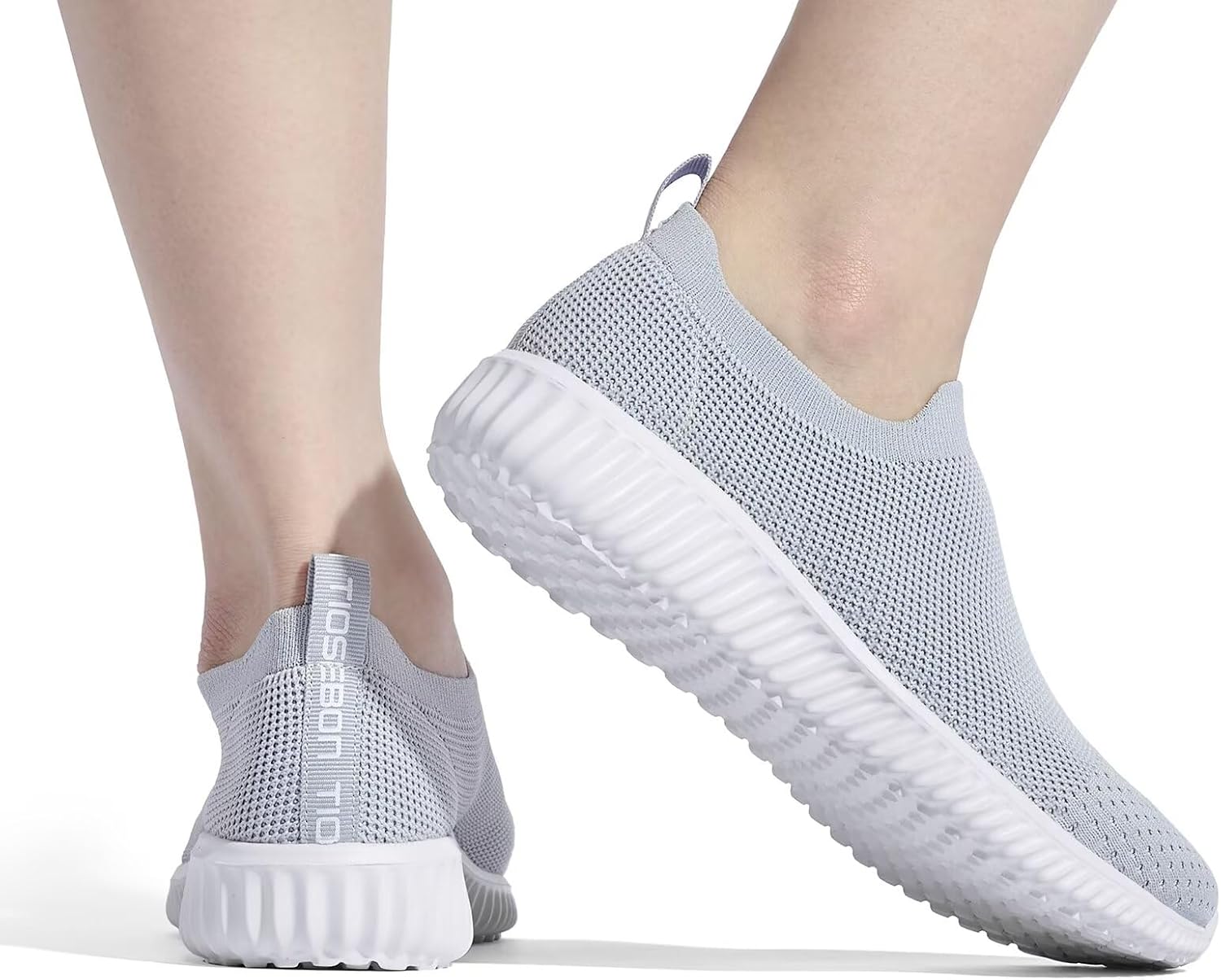 Thumbnail 4 de TIOSEBON Women's Slip On Trainers: breathable, memory‑foam comfort in a lightweight mesh pair