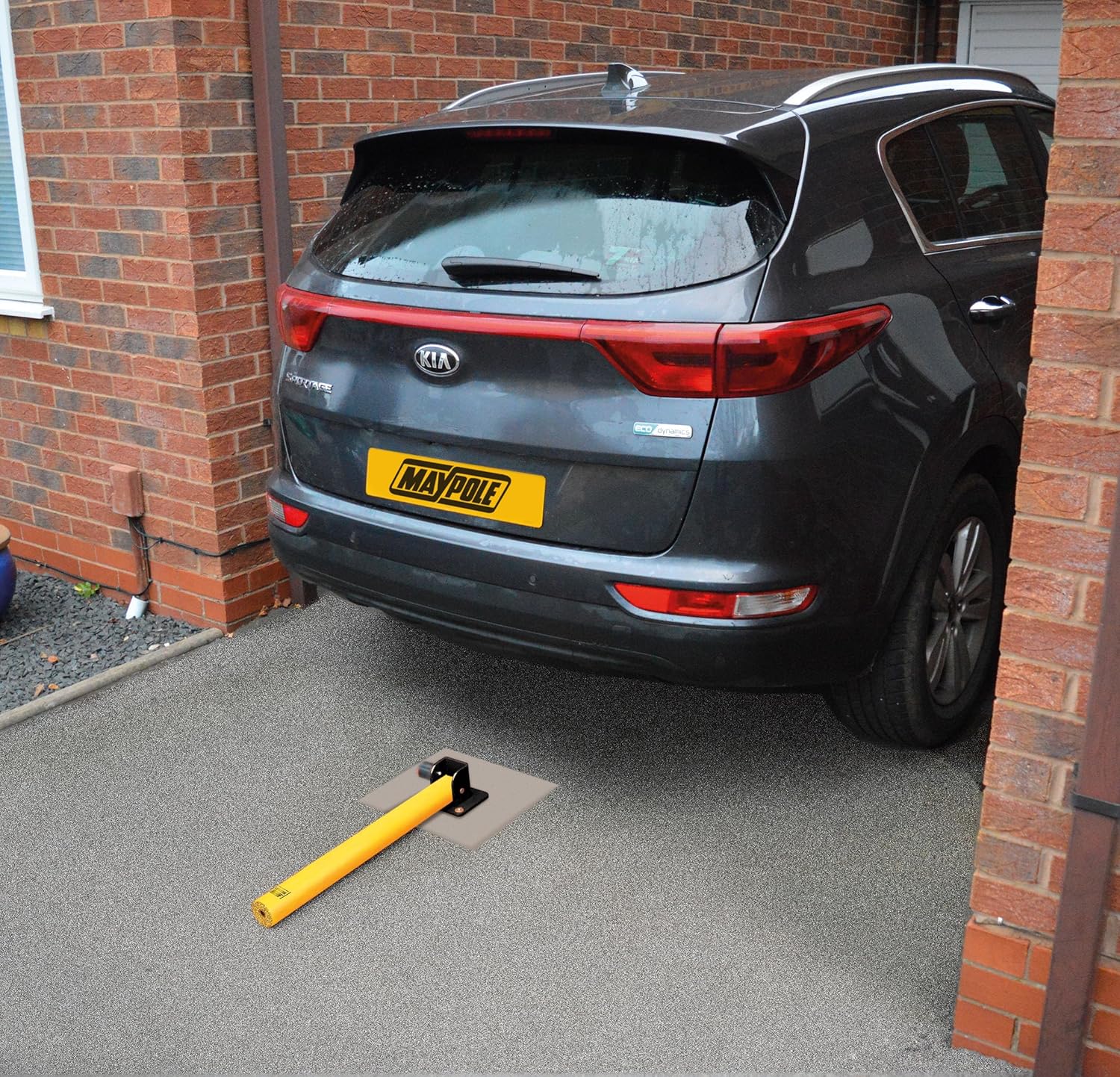 Thumbnail 3 de Maypole round fold down security post with integral lock (620 mm)