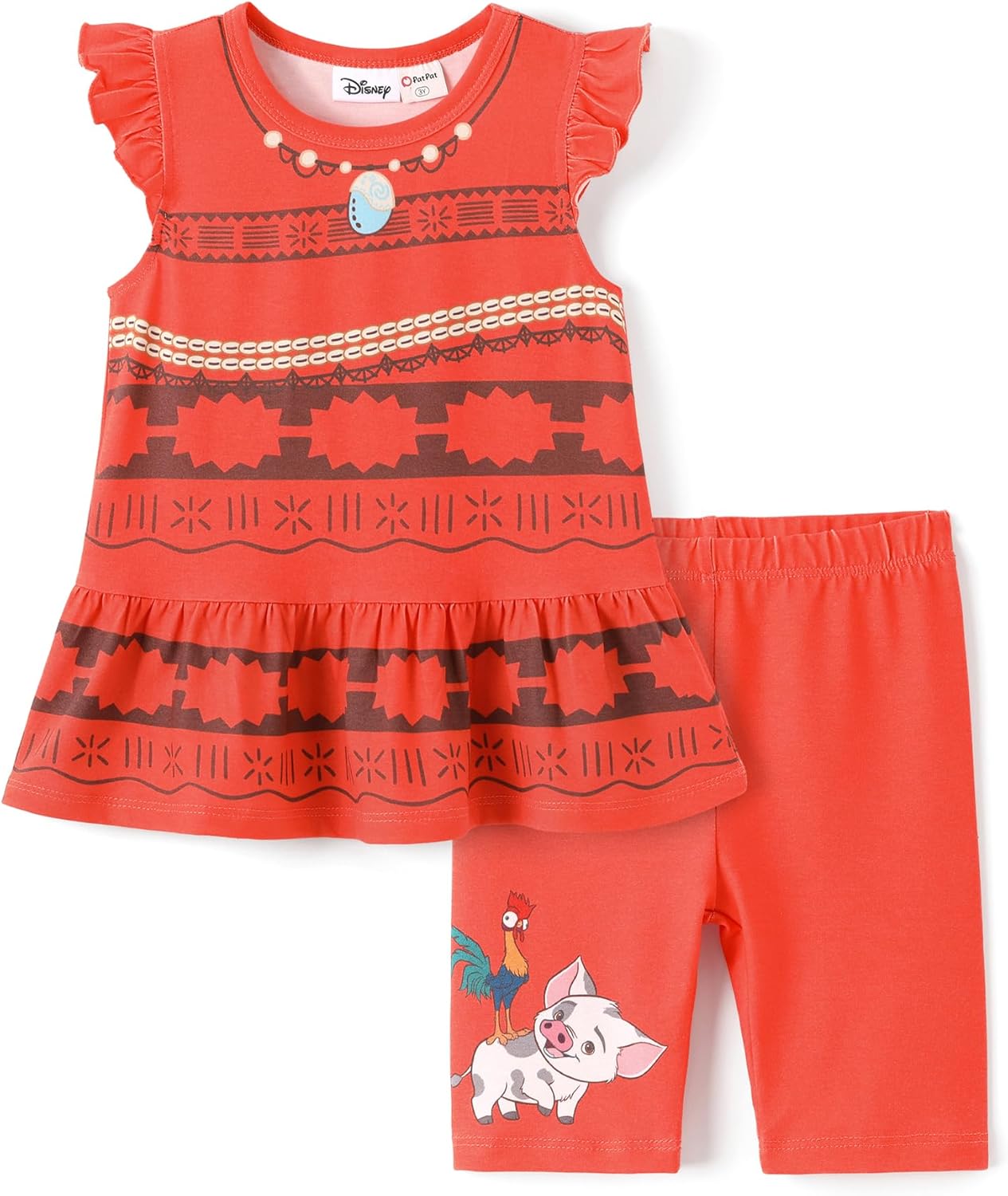 Detalle de Disney Minnie Mouse Frozen Princess Marvel Toddler Girl 2-Piece Outfit Set (2-6Y)