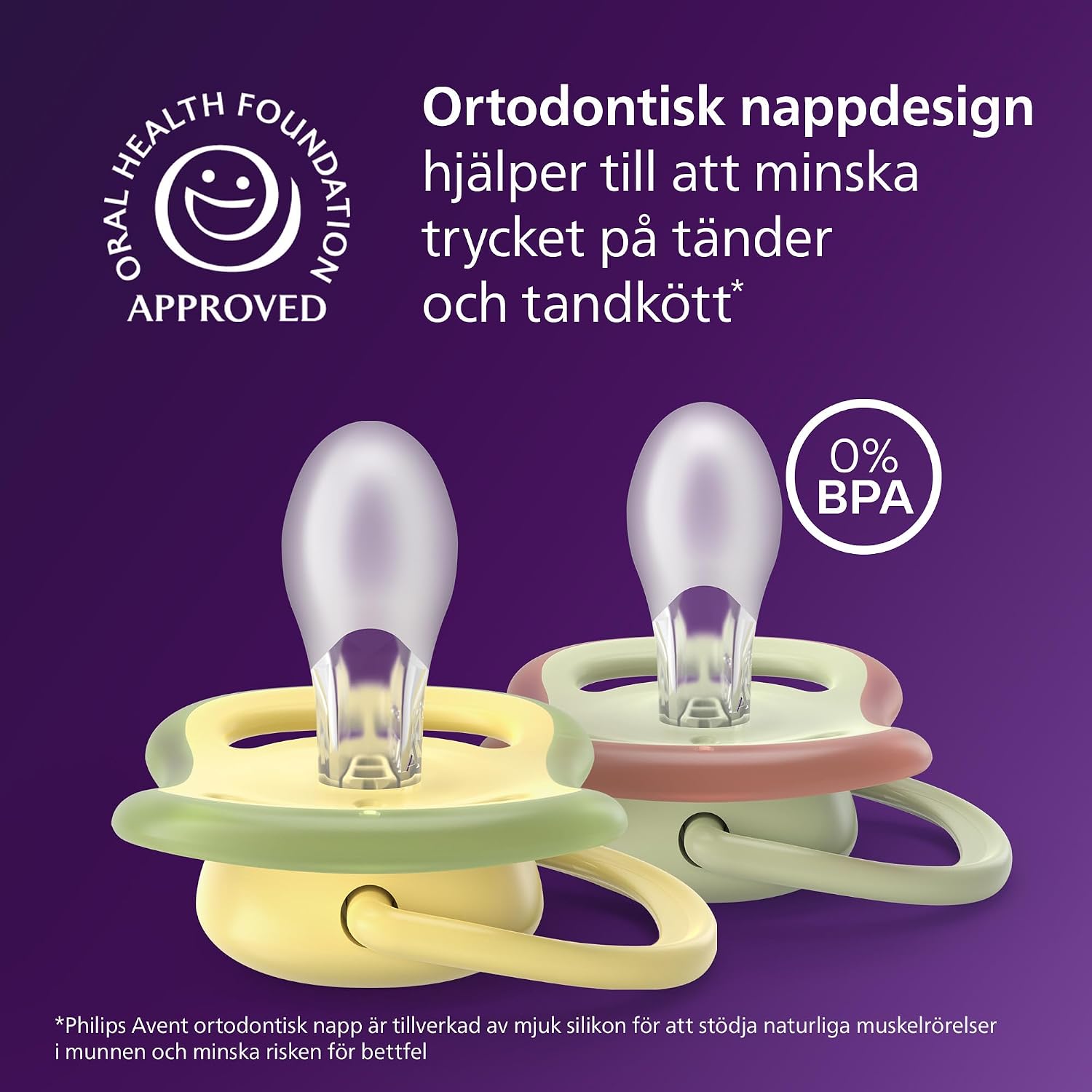 Detalle de Philips Avent ultra air SCF349/55 nappar, 4-pack med silikon och steriliseringsfodral