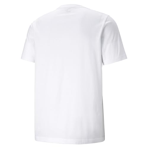 Thumbnail 3 de PUMA Ess Logo Tee camisetería de deporte con logo (algodón) – Blanco, talla M
