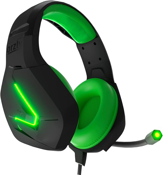 Detalle de Orzly Hornet RXH-20 Gaming Auriculares con RGB y Micrófono