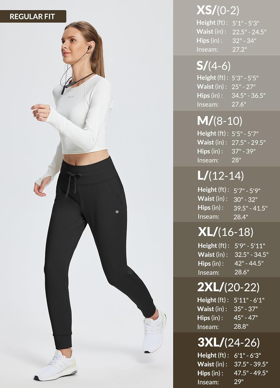 Thumbnail 6 de Baleaf Women's Fleece Pants, Water-Resistant ⚙