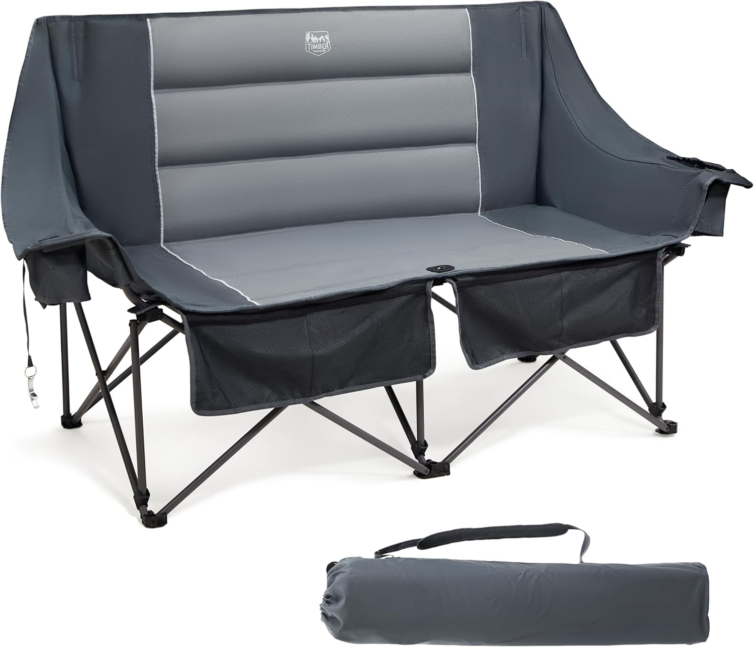 TIMBER RIDGE Double Camping Chair 320kg