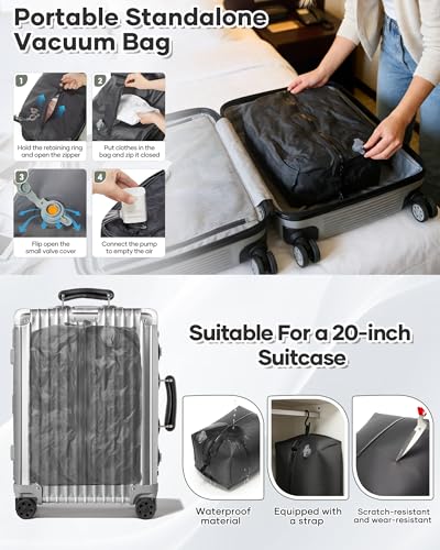 Thumbnail 6 de BJLFS Zaino da Viaggio con Sottovuoto Ryanair 40x30x20 – Bagaglio a mano