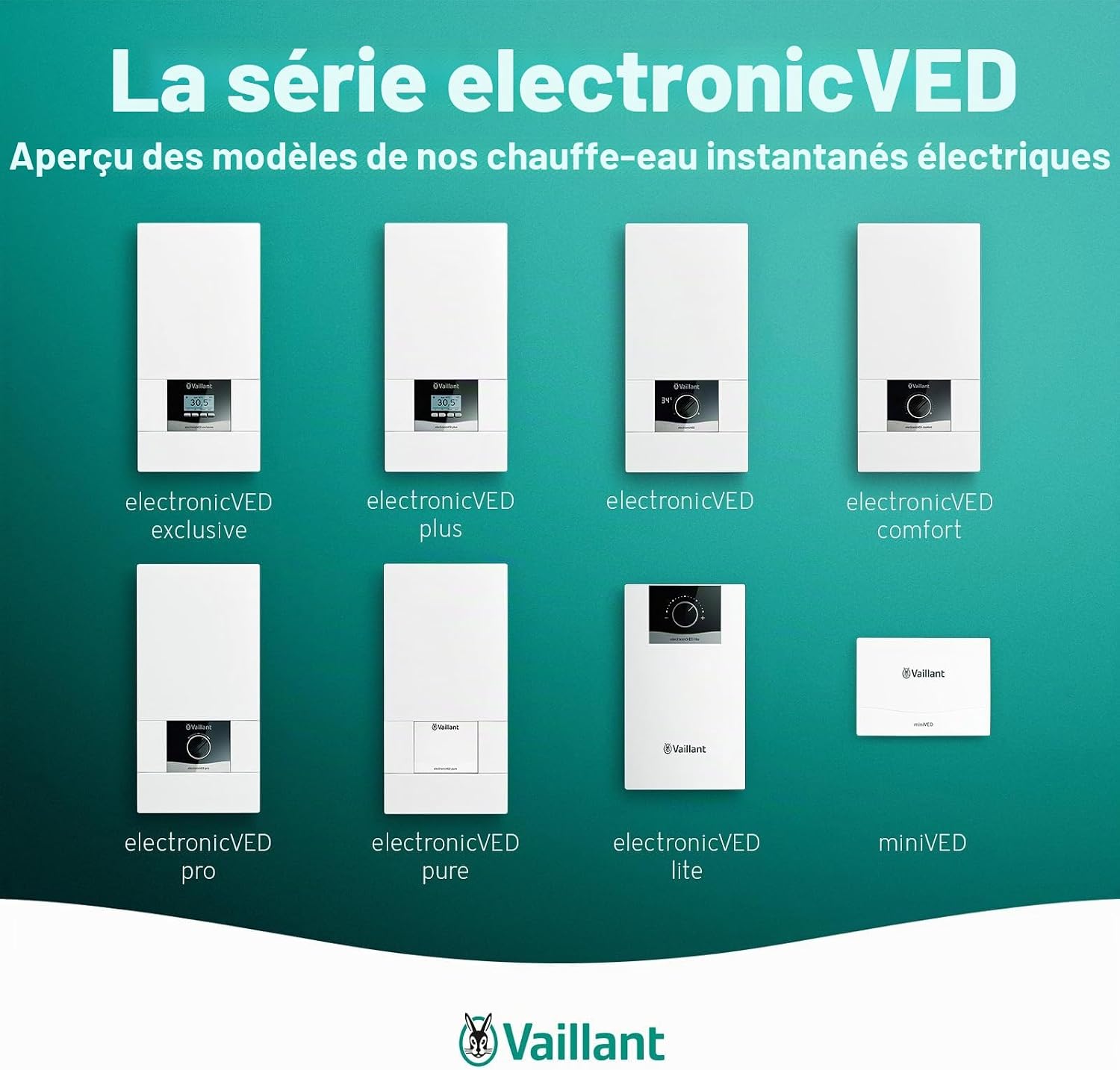 Thumbnail 5 de Vaillant Chauffe-eau électronique VED E 21/8 — eau chaude fiable et précise