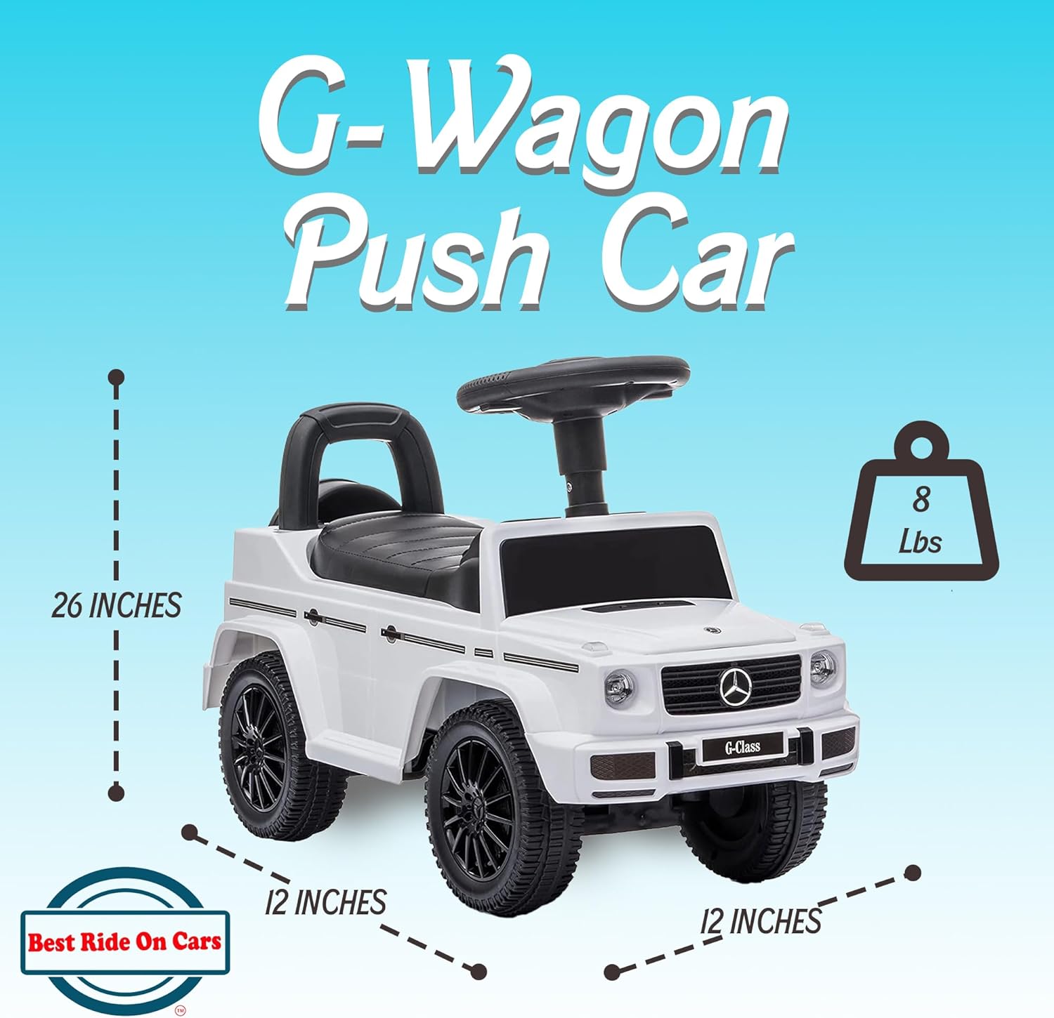 Thumbnail 1 de Best Ride On Cars G-Wagon Push Car 1-3