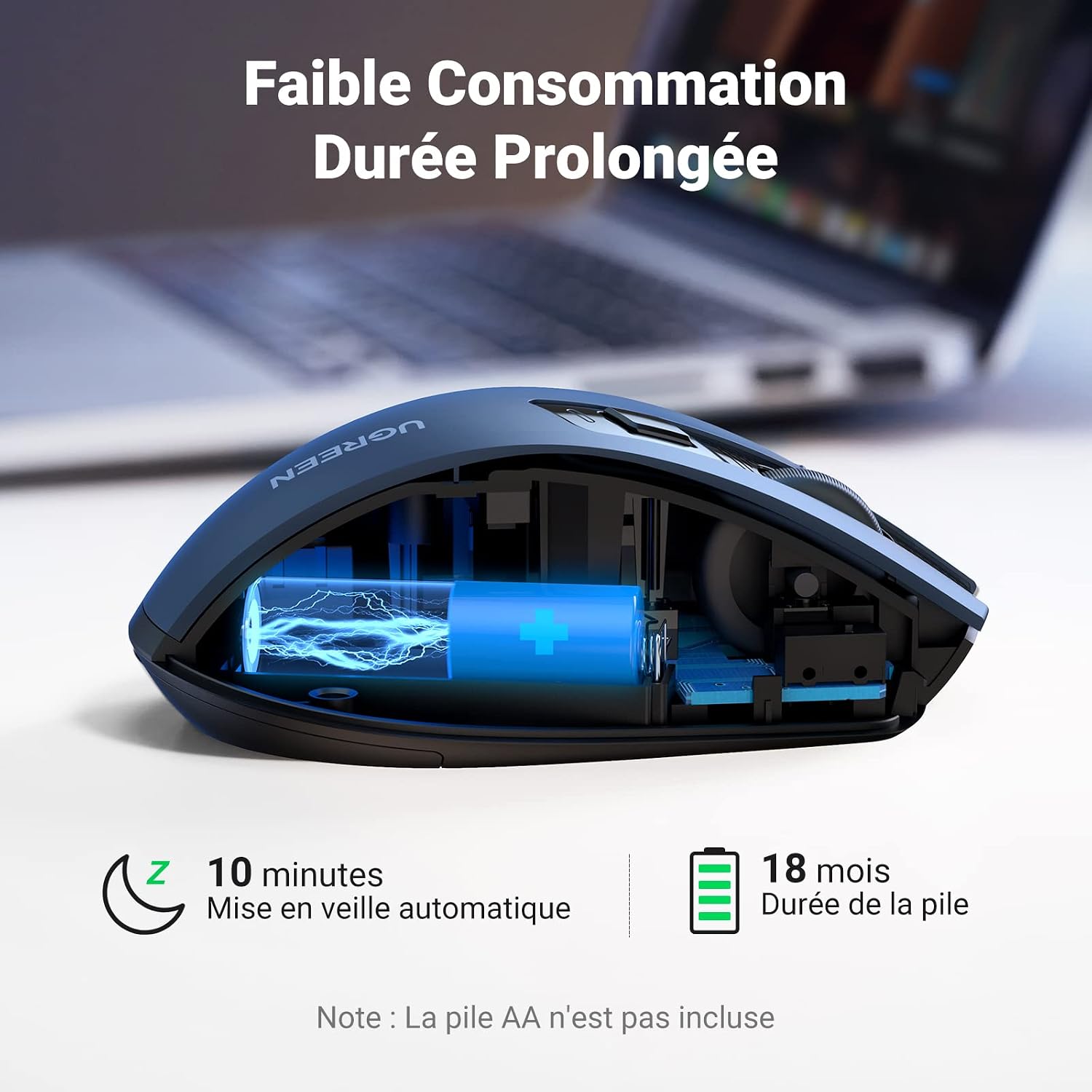 Thumbnail 5 de Souris UGREEN 2,4 GHz 4000 DPI