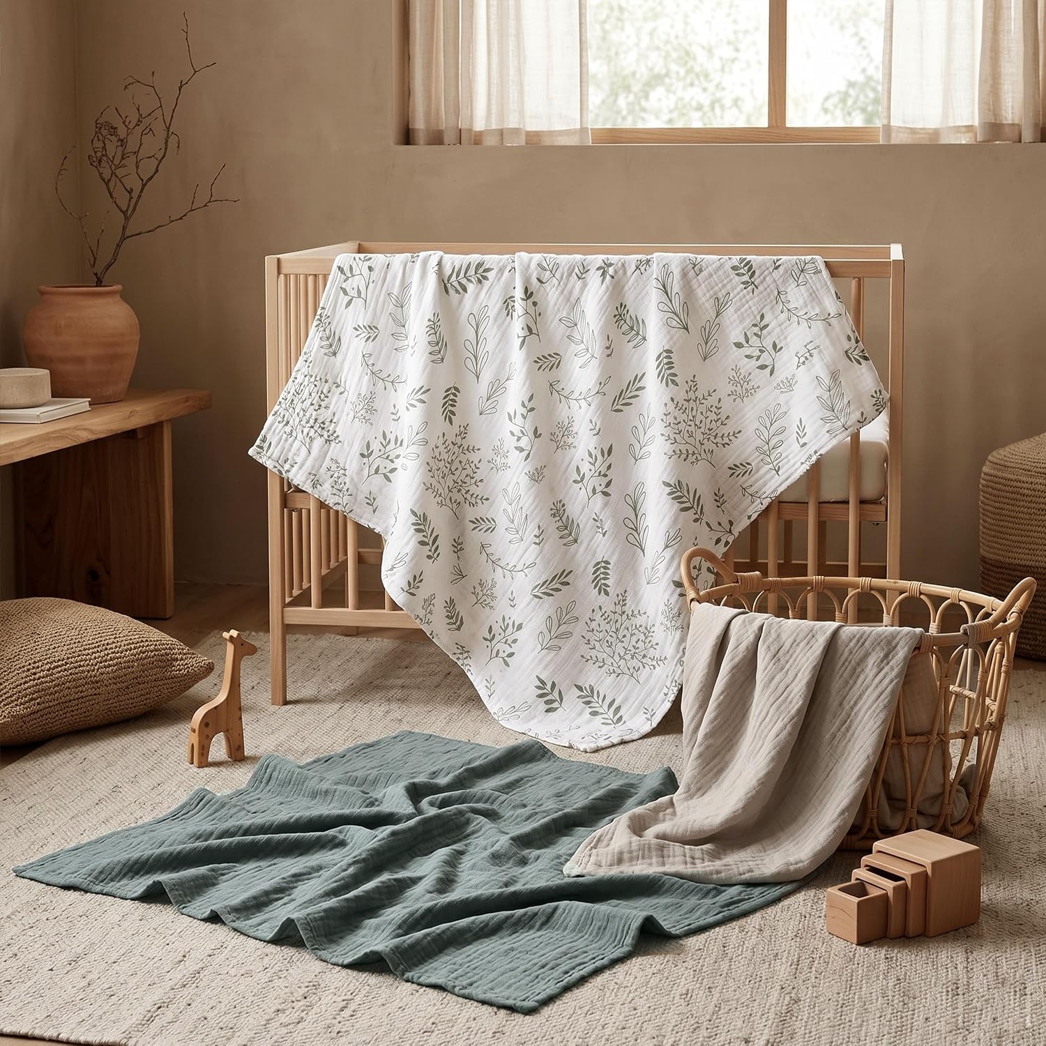 Thumbnail 6 de Muslin Swaddle Blankets 3-Pack ⚙