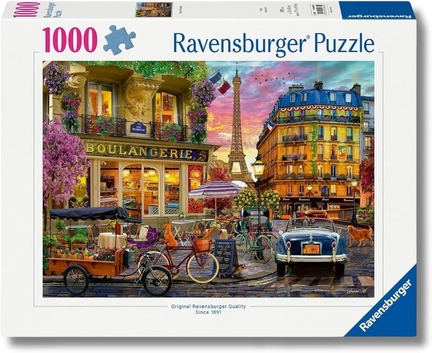 Detalle de Ravensburger Parigi puzzle 1000 pezzi 🎲