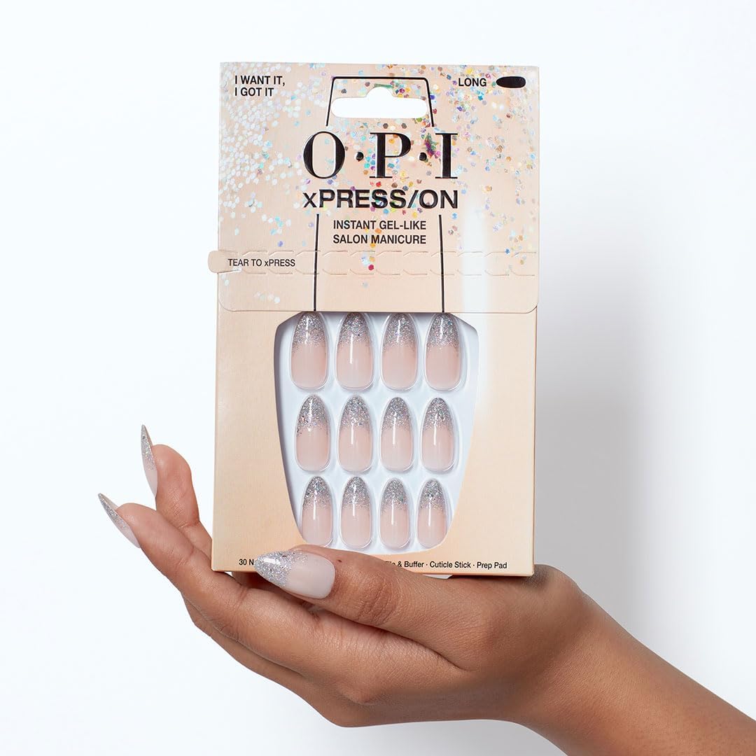 Thumbnail 6 de OPI xPRESS/ON Press On Nails & Cuticle Oil (30 pcs) with up to 14 days of wear