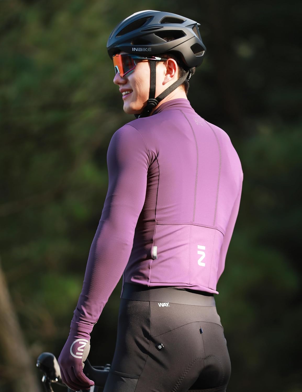 Thumbnail 2 de INBIKE Maglia ciclismo invernale termica antivento per uomo