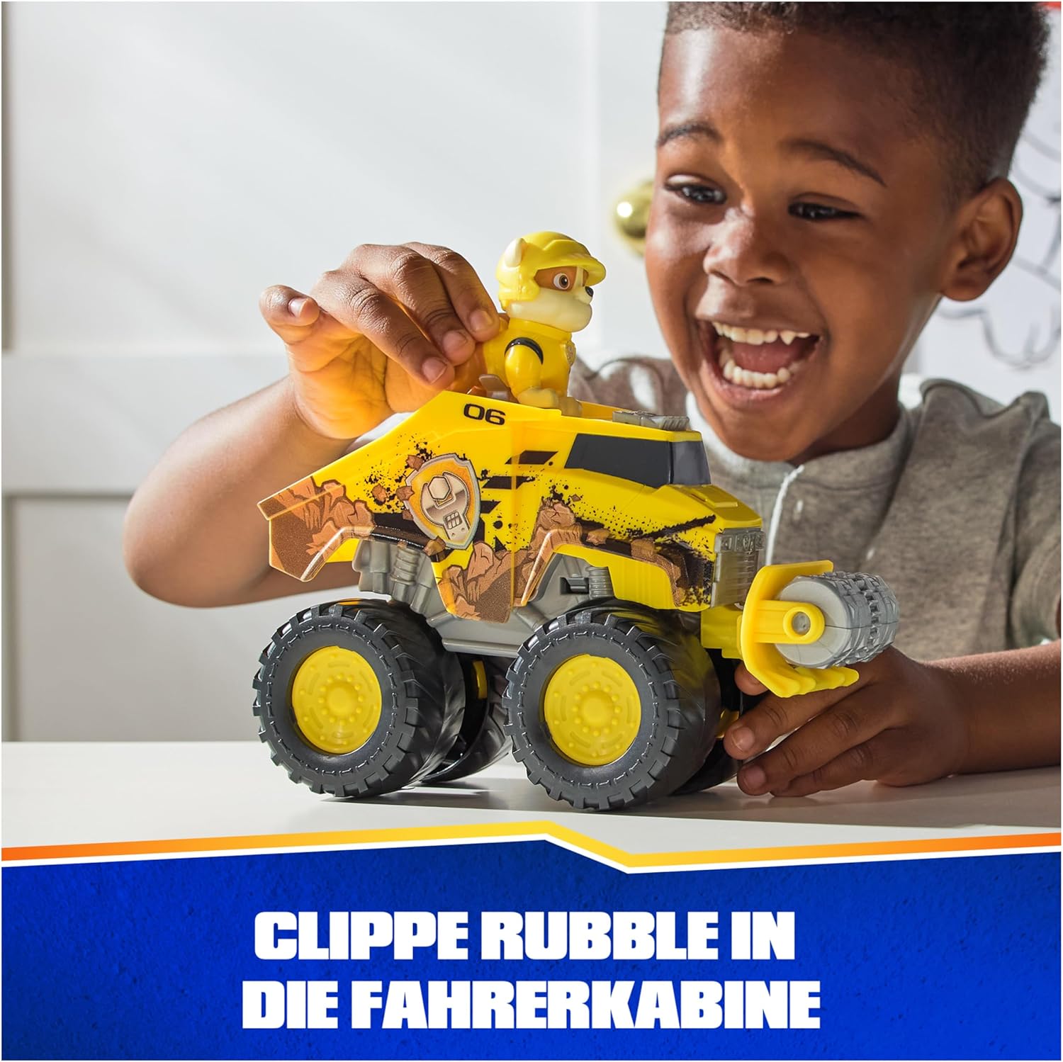 Thumbnail 4 de PAW PATROL Rescue Wheels Rubbles Bulldozer Spielzeug 3 Jahre