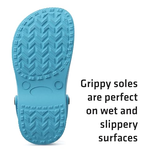 Thumbnail 3 de Lakeland Active Silloth Lightweight Ventilated Clogs – Aqua Blue, 11 Child UK