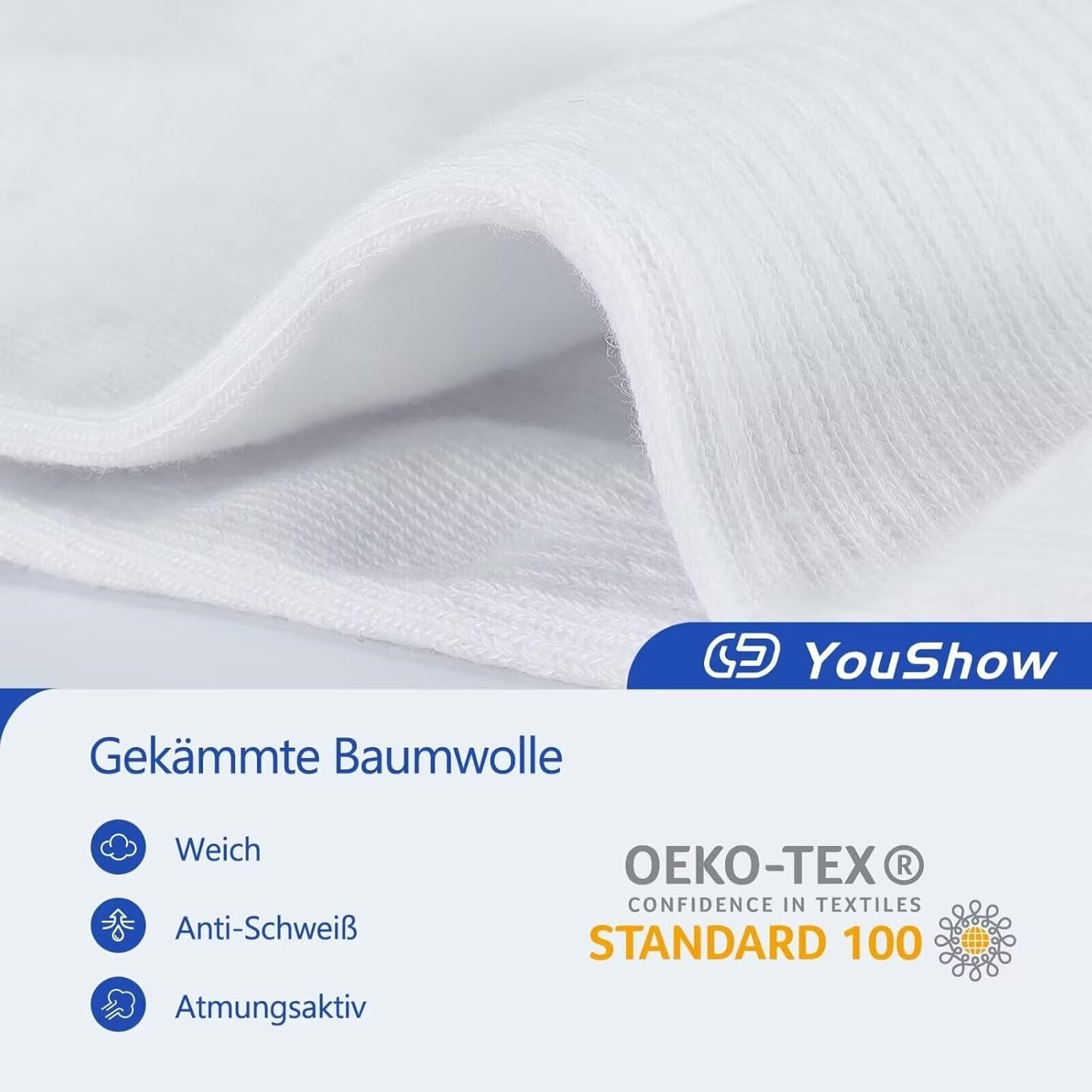 Thumbnail 4 de YouShow Sports Socks 6 Pairs Cushioned