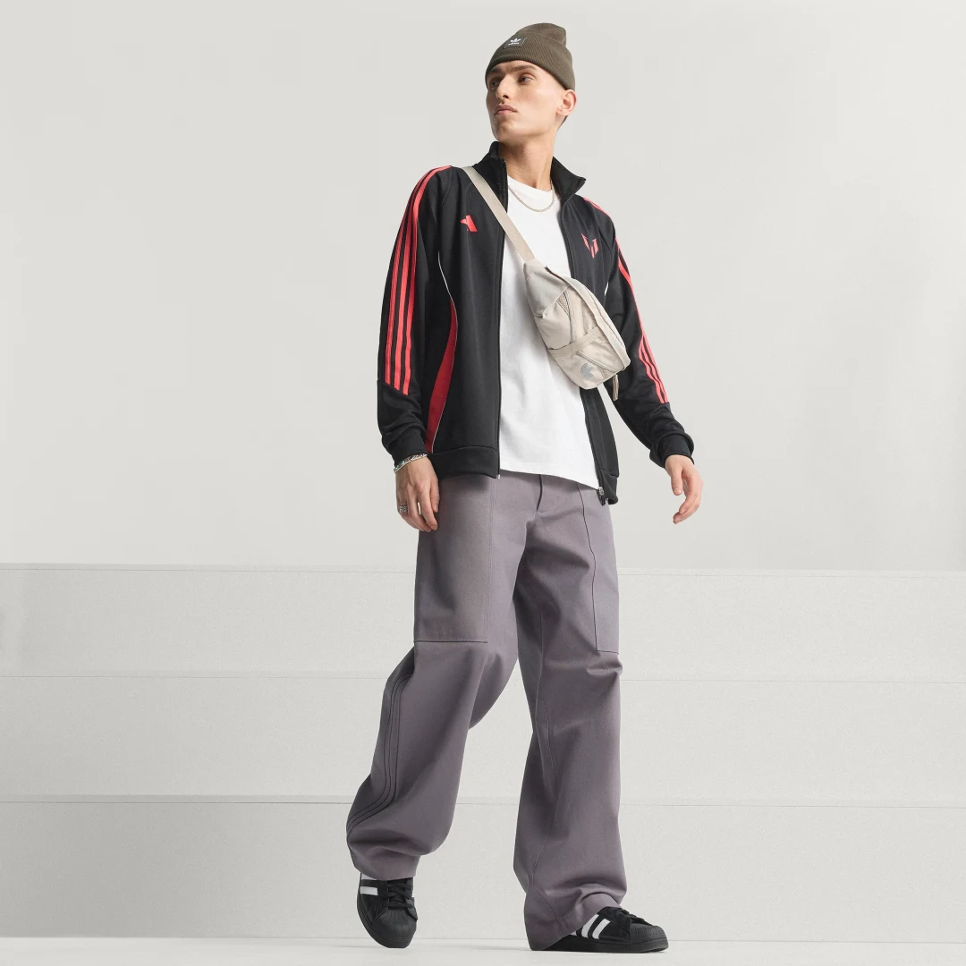 Thumbnail 2 de Adidas Chaqueta Messi negra 👚