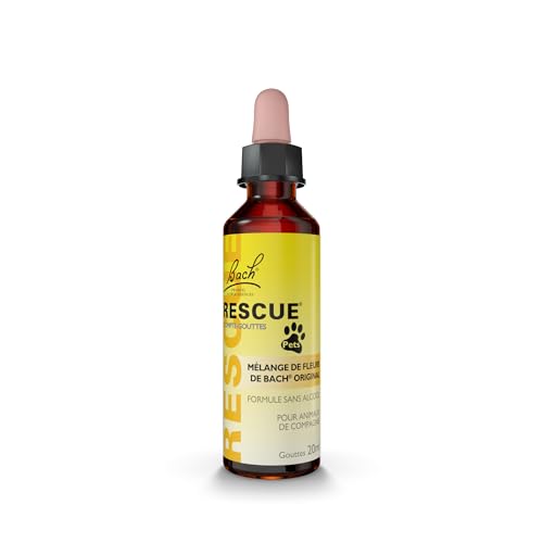 Thumbnail 1 de RESCUE PETS - Compte-Gouttes Sérénité pour animaux de compagnie, 20 ml
