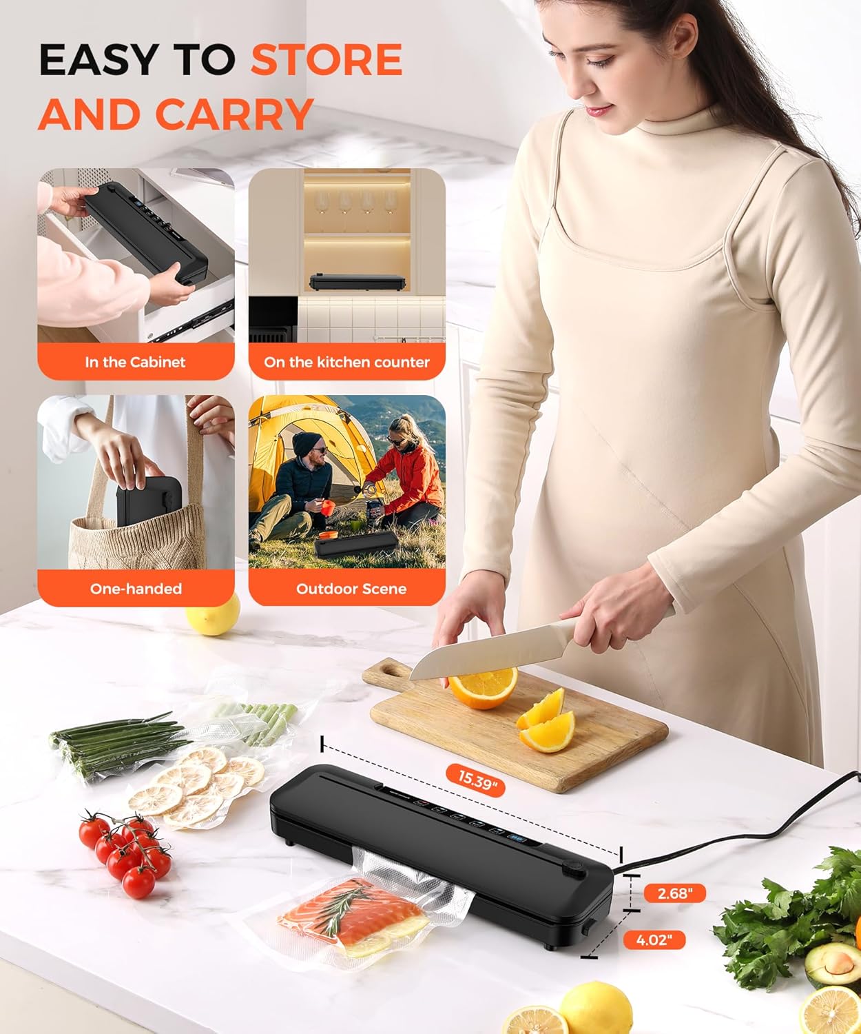Detalle 1 de 75kPa Vacuum Sealer Machine 6-in-1