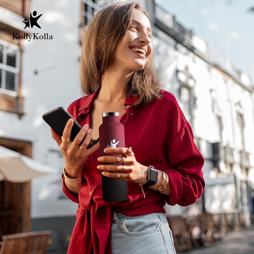 Thumbnail 5 de KollyKolla Botella de acero inoxidable 1 L