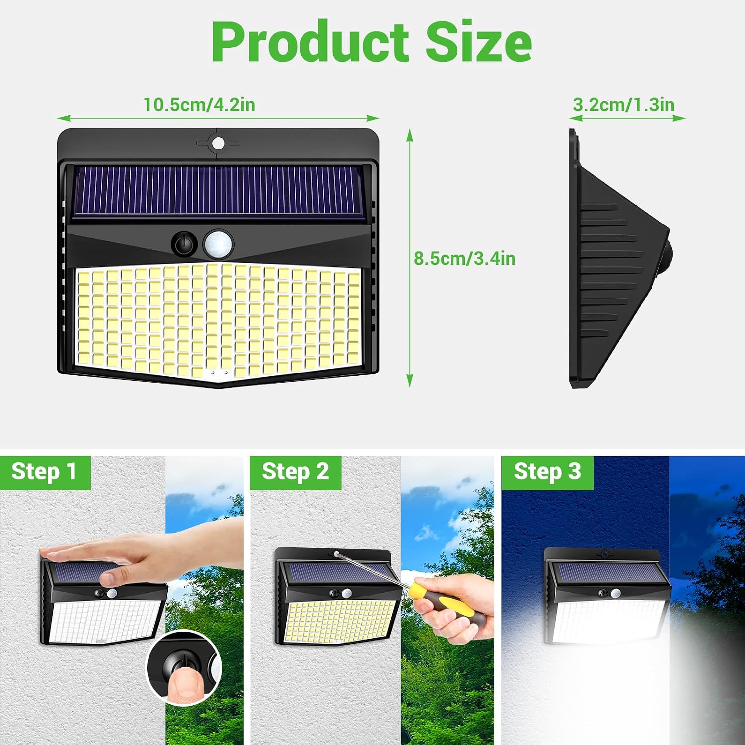 Thumbnail 4 de nipify Solarlampen 5er Set 168 LEDs