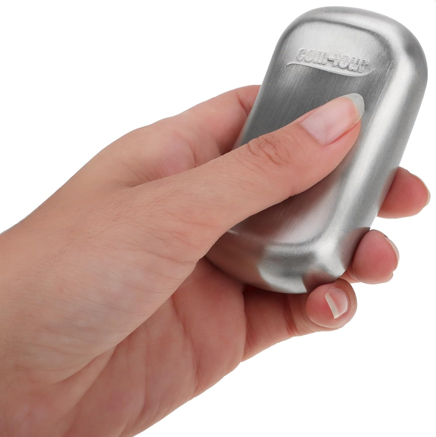 Detalle de com-four Sapone antiodore in Acciaio Inossidabile – neutralizzatore di odori antibatterico