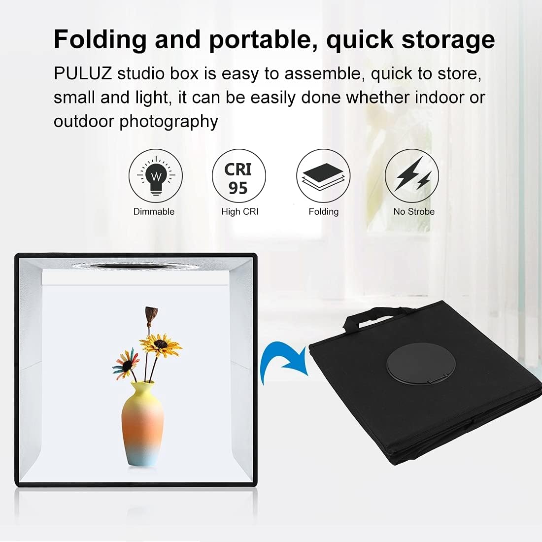 Thumbnail 5 de PULUZ Photo Studio Light Box 30cm