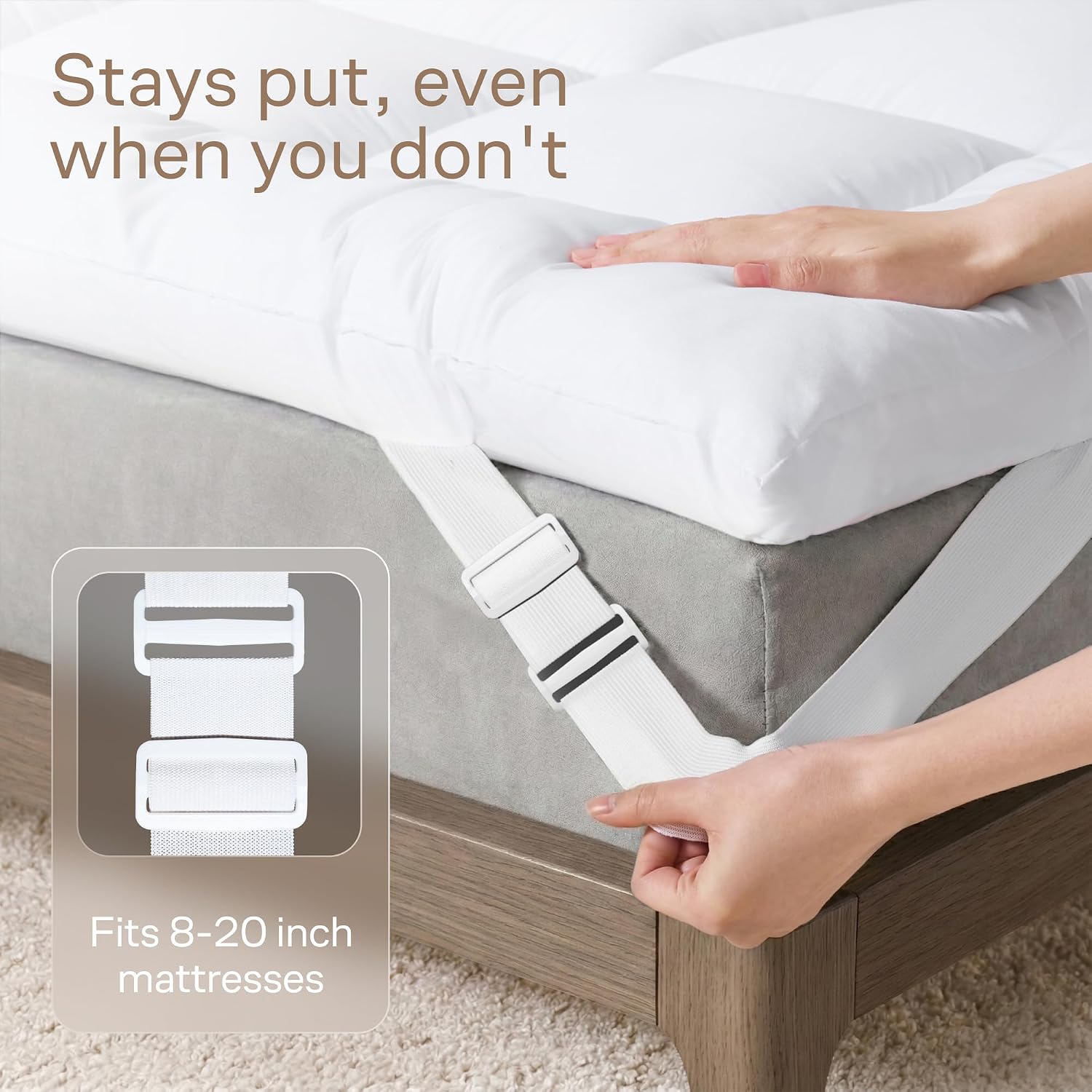 Detalle de Mattress Topper, Twin Size