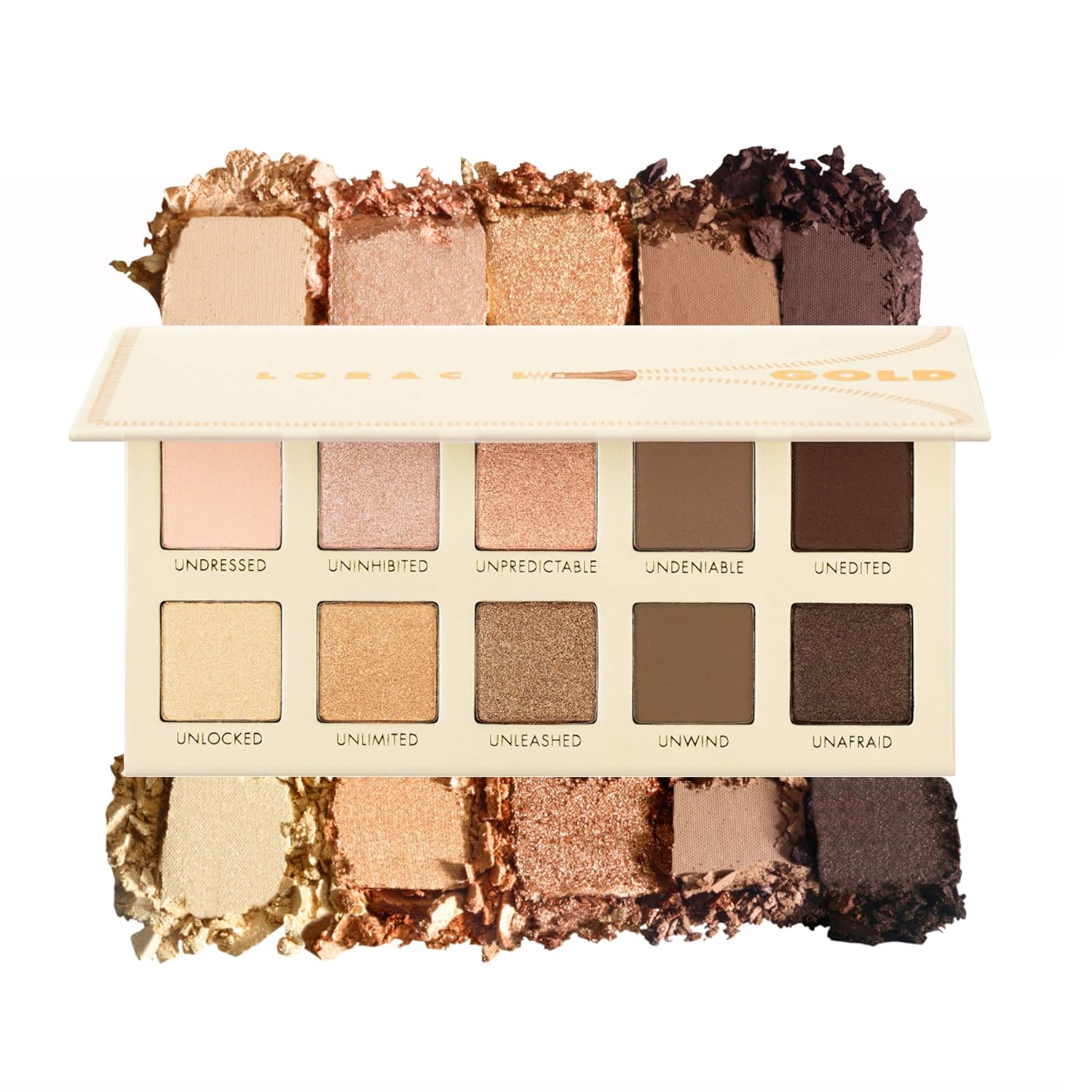 Detalle 2 de LORAC Unzipped Eyeshadow Palette matte and glitter ๐จ