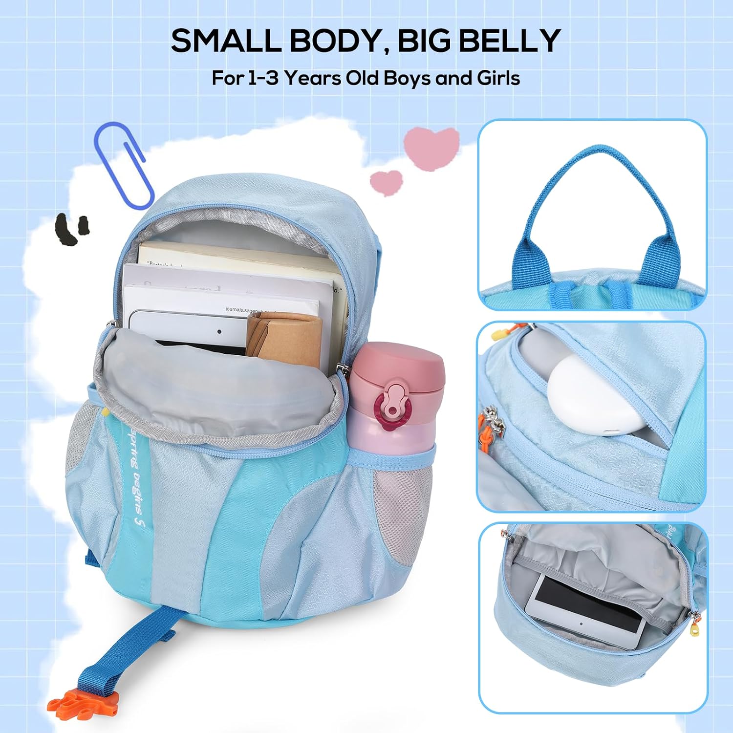 Detalle de Cozary Mochila Deporte Niño 5L
