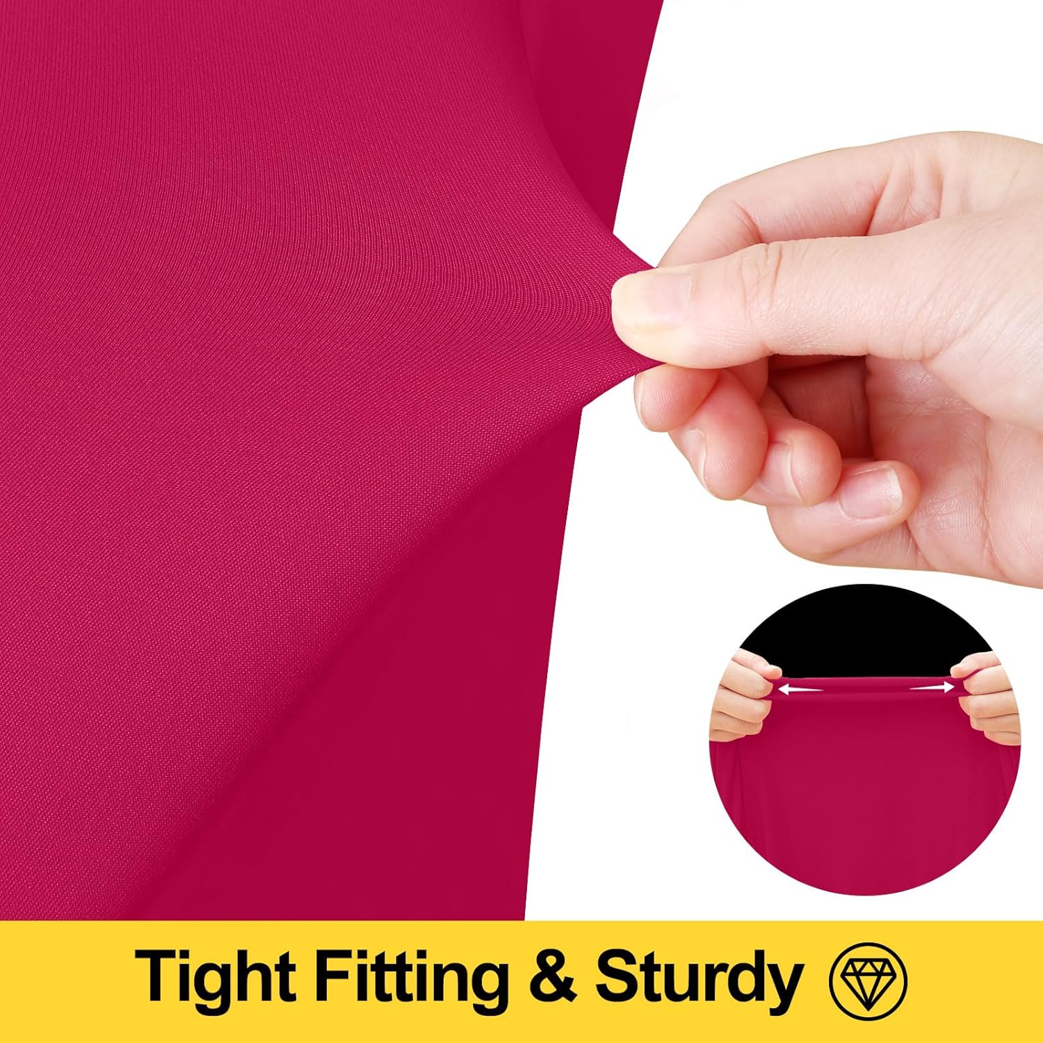 Thumbnail 2 de Smiry Spandex Tablecloth 72 in 🍽️