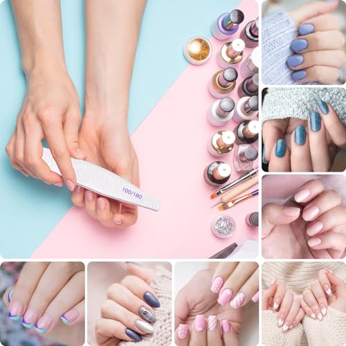 Thumbnail 4 de 40 pièces lime à ongles professionnel 180/240 gril