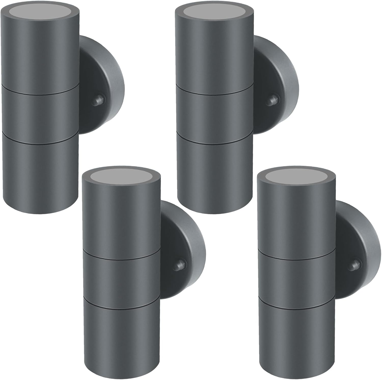 Detalle de Kerry Outdoor Wall Lights 4-pack, Anthracite Grey