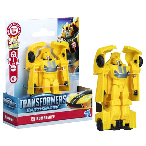 Thumbnail 9 de Transformers EarthSpark Smash Changers Bumblebee — Figura de 1 paso
