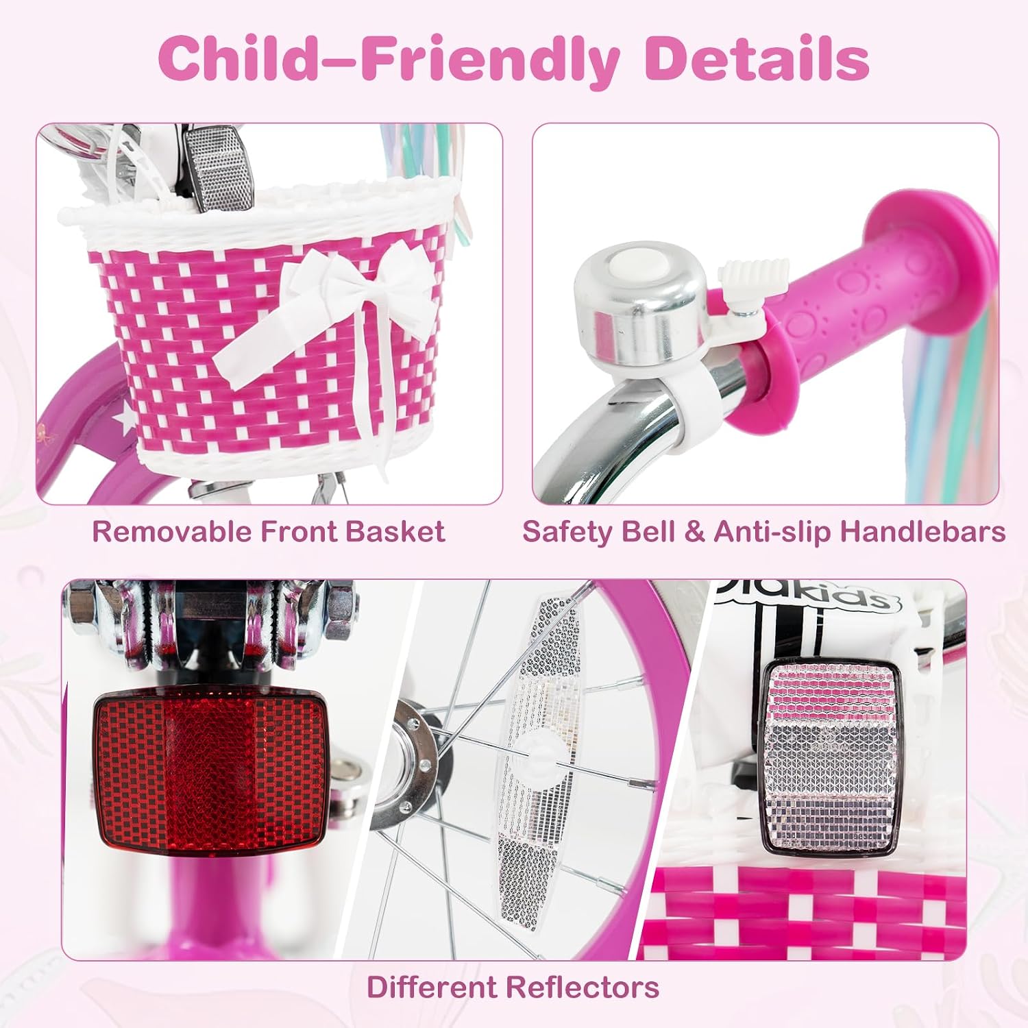 Thumbnail 6 de Olakids Girls' Bike, Steel Frame