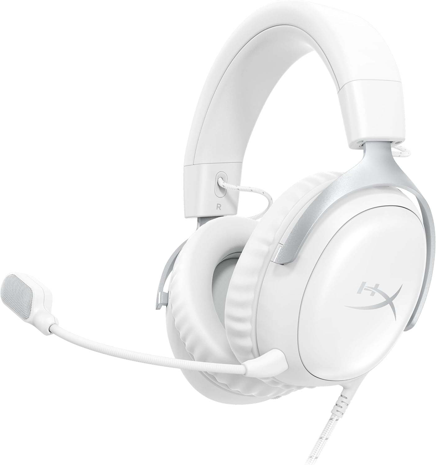 Detalle de HyperX Cloud III Wired Gaming Headset (PC, PS5, Xbox Series X|S) with DTS, 53mm Drivers & Ultra-Clear 10mm Mic