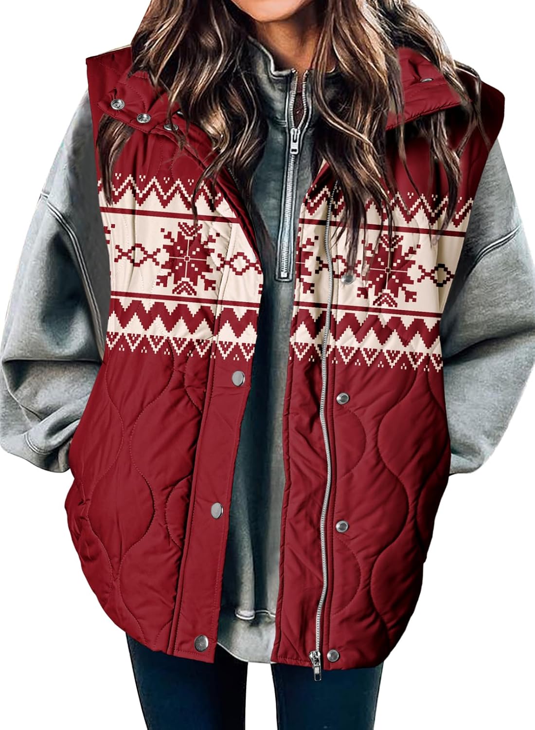 Thumbnail 6 de EVALESS Cropped Puffer Vest Lightweight