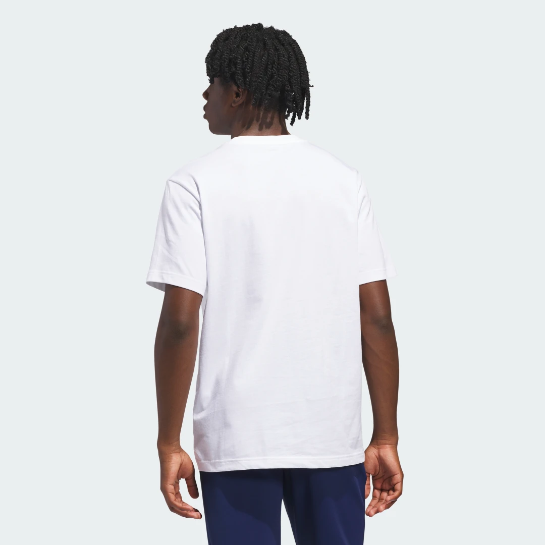 Thumbnail 1 de Adidas Sportsman Mountain Graphic T-Shirt – Camiseta blanca con motivo montaña